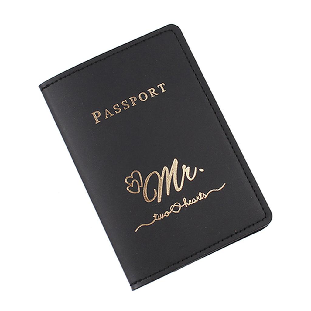 Couple's Travel Passport Holder Stay Organized On Your Journey with Practical Accessory Designed for Couples
