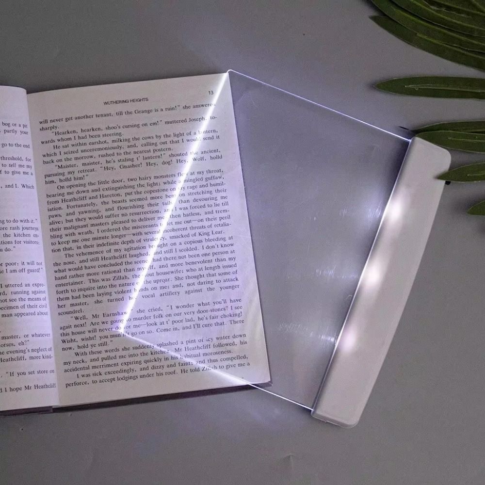 Eye Protection Vision Reading Light Wireless Book Eye Care Lamp LED Flat Panel Night Dormitory
