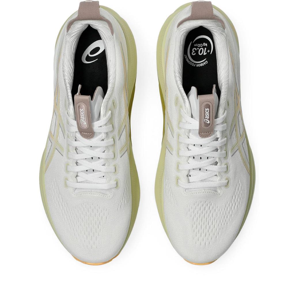 Asics 32 Беговые кроссовки GEL-KAYANO размера 101 2E, 1011C052, мужские, (Белое/оранжевое свечение), 28,5 см,