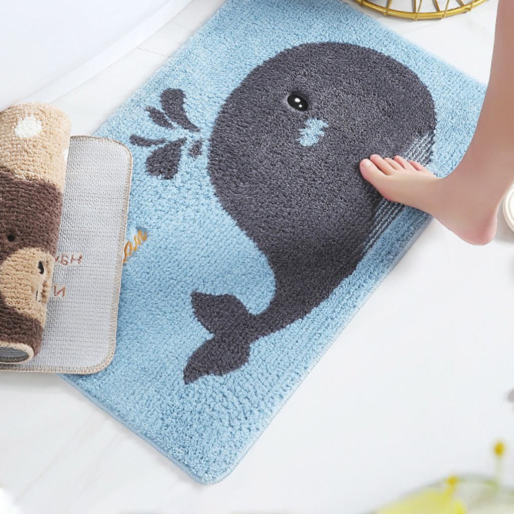 Мультяшный дверной коврик, дверной коврик, впитывающий коврик для ног, домашняя дверь, ванная комната, вход, противоскользящий коврик, ковер