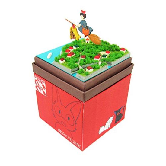 Sankei Studio Ghibli Мини Служба доставки Доставка Бумажная модель Кики Немасштабный MP07-08