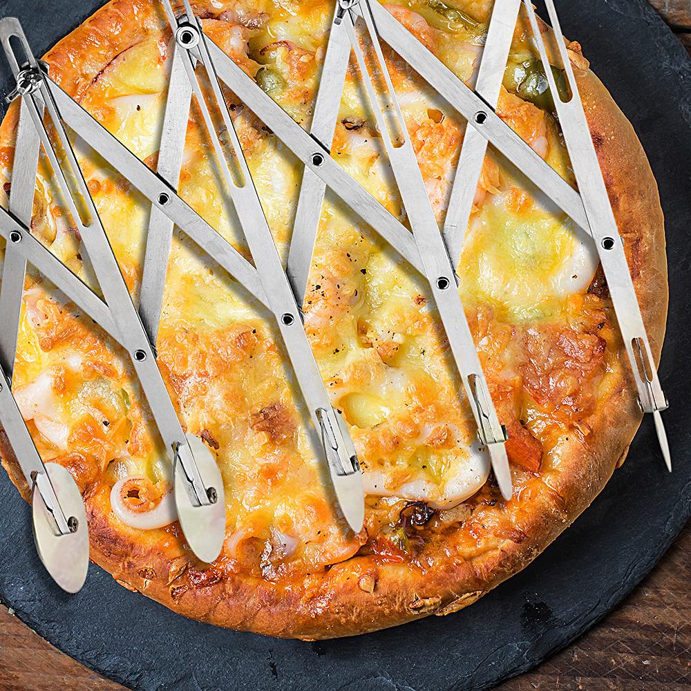 357Wheel 430 нержавеющая сталь многофункциональный многоколесный многокруглый нож для пиццы кондитерский торт