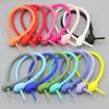 Pack of 10/20/50 Silicone Reusable Bag Twist Wire Fasten Cable Zip Tie Flexible Ties for Organization and DIY Projects