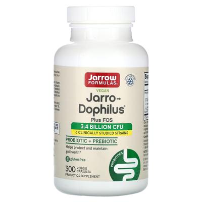 Jarrow-Dophilus + ФОС, 300 капсул