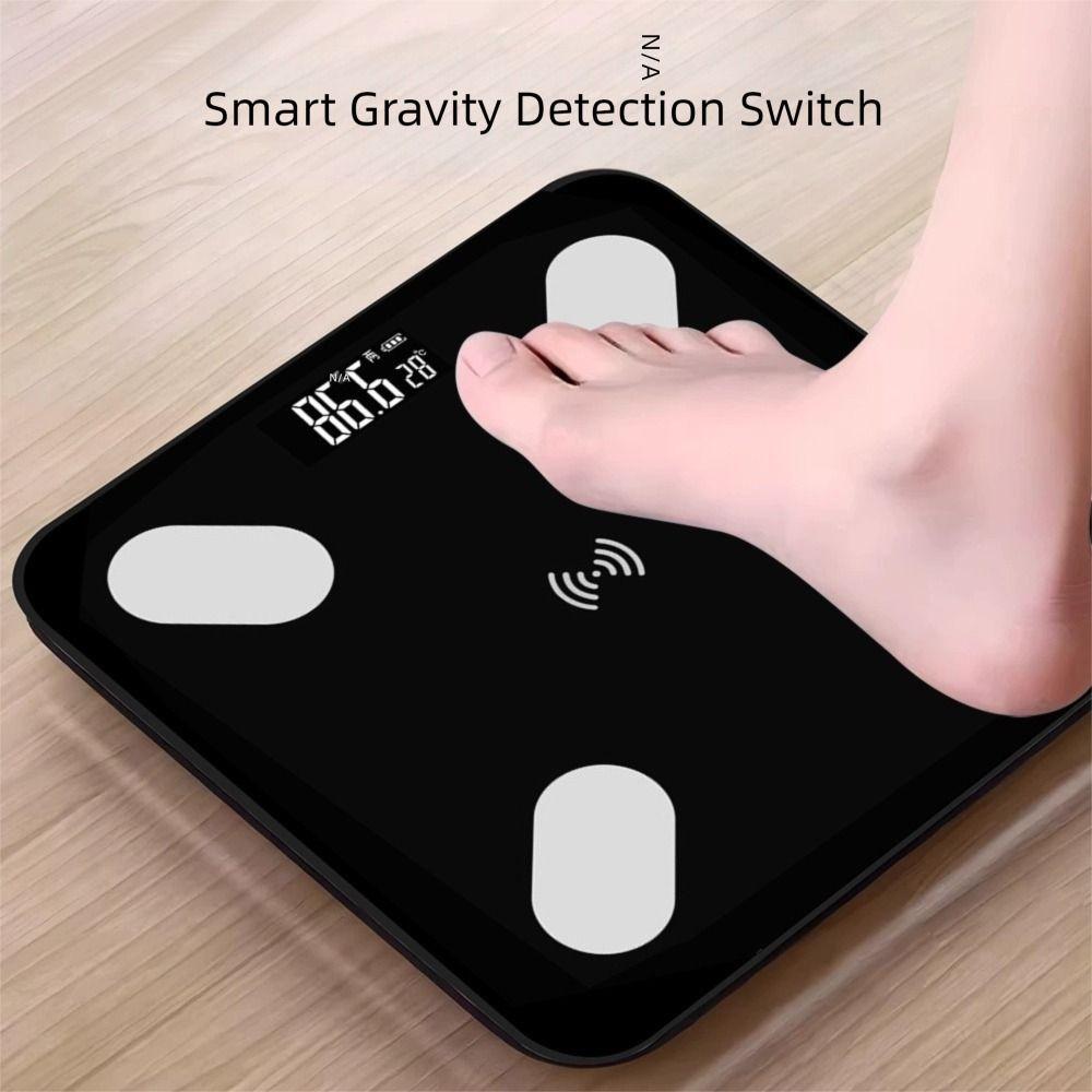 Bluetooth Connection Electronic Scales LCD Body Composition Analyzer Smart Body Weight Fat Scale
