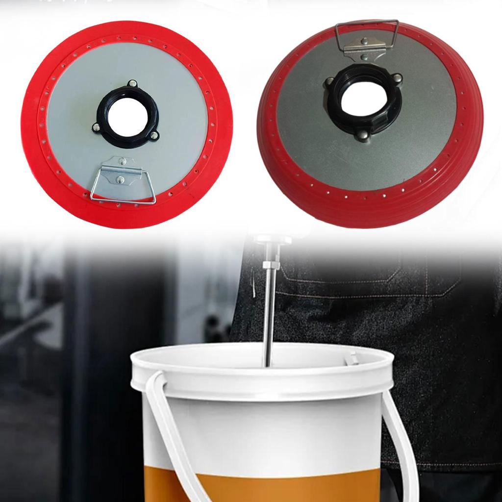 Grease Suction Pan Wear Resistant Outer Dia 29 cm/11.42 '' Leakproof 600 cc Portable Replace Part Lubricating Oil Suction Cup