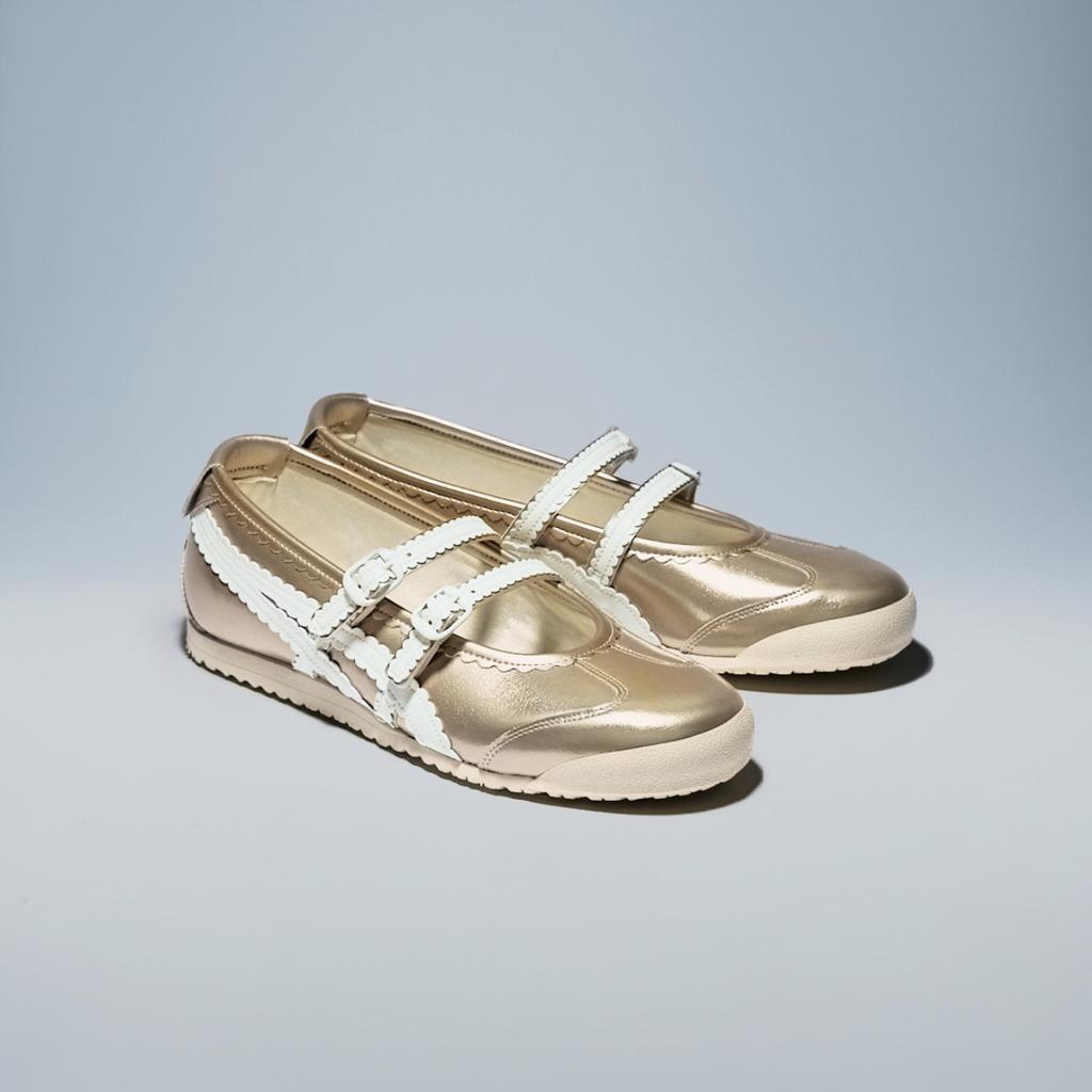 Onitsuka Tiger Mexico 66 TGRS Metallic Pack Champagne Cream (Women's)