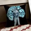 RAP CCentral Cee Cushion Cover Reversible Soft Durable Pillow Cover Home  Car MultiScene Use for Daily Comfort