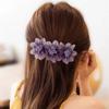 Women Flower Camellia Hairpins Barrettes Spring Hair Clip Bands Wedding Girls Ponytail Hair Accessories Hairstyling Hairgrip