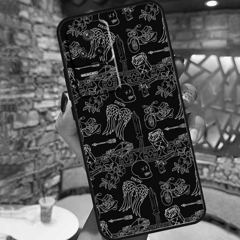 The Walking Dead Case For Xiaomi 15 14 13 Ultra 11T 12T 13T 14T Pro POCO X7 X6 Pro X3 X5 M6 F5 F6 Pro Cover