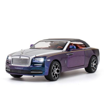 1/24 Rolls Royce Dawn Spofec литые игрушечные машинки и игрушечные машинки модель автомобиля звук и свет инерционные машинки игрушки для детей подарки