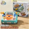 Baby Musical Interactive Educational Toy Steering Wheel Drive Toy Simulated Driving Racing Car Pretend Play Game with Music Toys