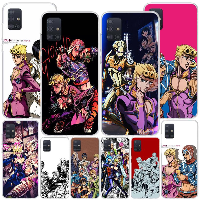 Чехол для телефона JoJo's Bizarre Adventure Golden Wind для Samsung Galaxy A52 A32 A22 A12 A51 A31 A50S A30S A20S A10S Note 20 Ultra 10