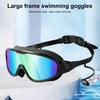 Swimming Goggles Anti-Fog UV Protection Wide View Swim Glasses No Leaking Silicone Goggles for Men Women Youth