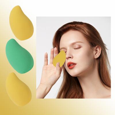 3 шт./компл. изысканные портативные натуральные чистящие спонжи для макияжа для девочек, натуральные и приятные для кожи спонжи для макияжа