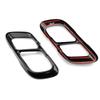 2pcs Car Muffler Exhaust Pipe Tail Cover Trim Exterior Aluminum high gloss black For BMW X5 G05 X6 G06 X7 G07 2019 2020 2021