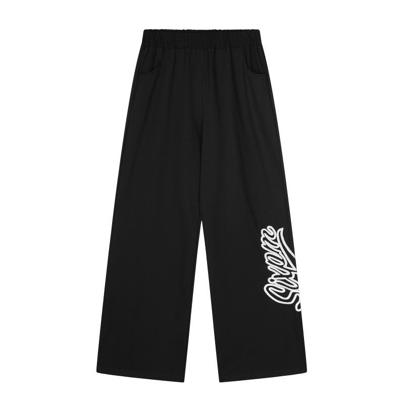 6PM Худи и спортивные штаны с вышитыми буквами в стиле хип-хоп Мужской спортивный костюм