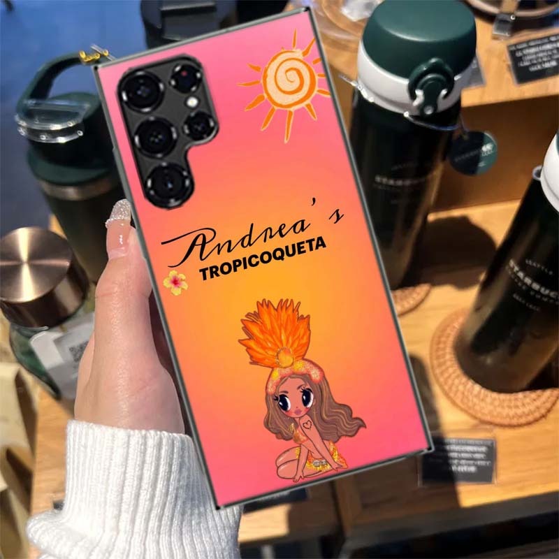 K-Karol G Tropicoqueta Чехлы Чехол для телефона для Samsung Galaxy S26 Ultra S25 Edge S24 S23 FE S21 Plus S20 S22 S10 Чехол TPU Capa Она