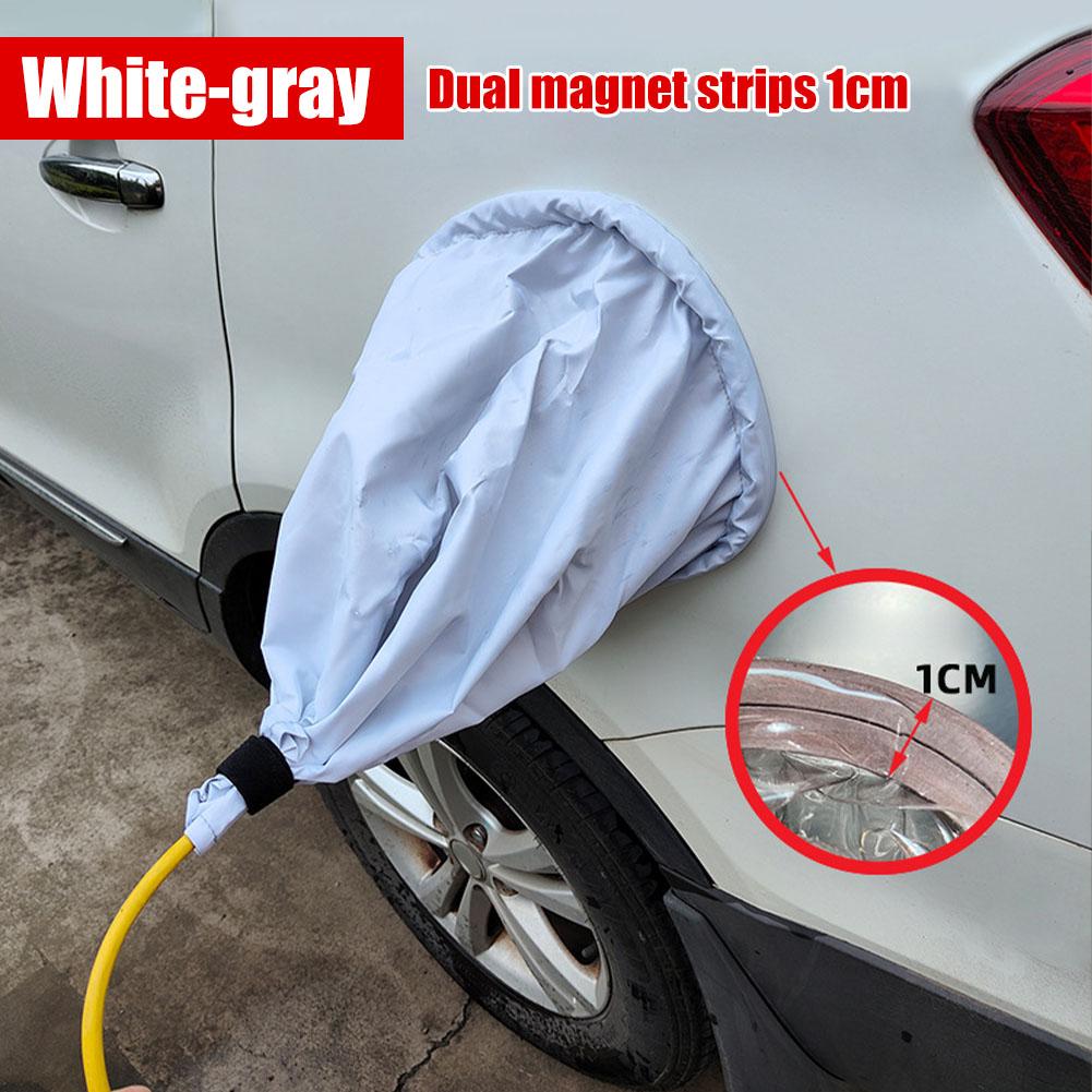 Energy Vehicle Charging Port Rain Cover Magnetic Electric Car Charger Protector Rainproof For Car Accessories