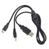 Зарядное устройство USB 2 в 1, кабель для зарядки и передачи данных для Sony PSP 2000 3000 к ПК