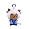 Pleasant Goat And Big Wolf Plush Keychain With Sound For Bag Decor And Collectible Fun