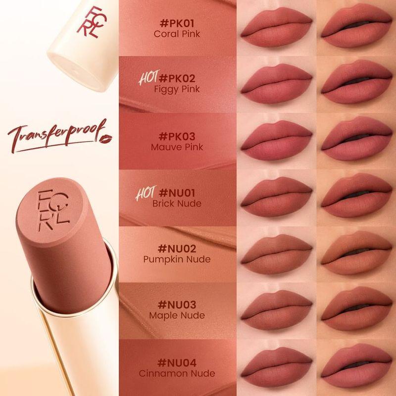 FOCALLURE - Transferproof Matte Lipstick - 4 Colors
