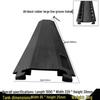 Indoor/Outdoor Cable Protection Rubber Trunking Speed Bump
