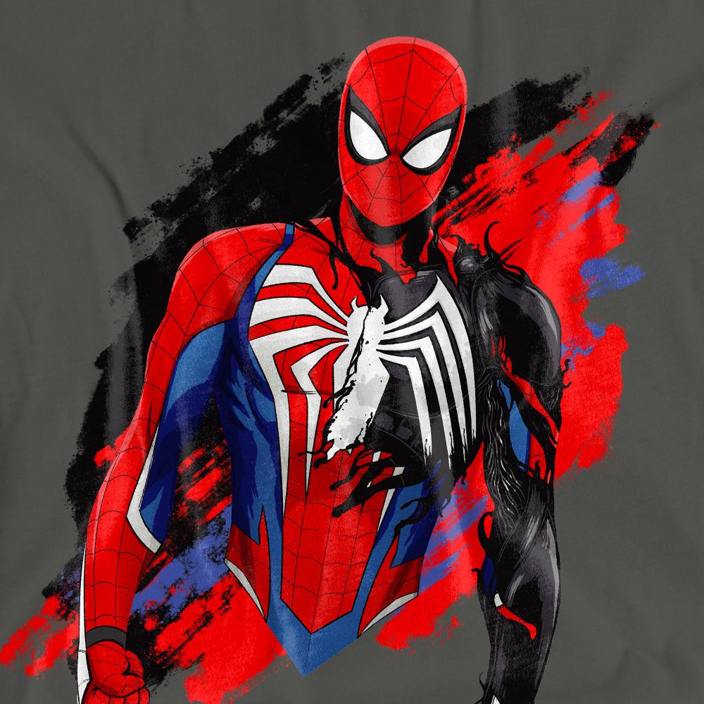 Spider-Man Womens/Ladies Gamerverse Symbiote Venom T-Shirt