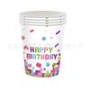 Colorful Building Block-themed Decoration Party Disposable Tableware Set, Children's Birthday Party Scene Decoration Supplies
