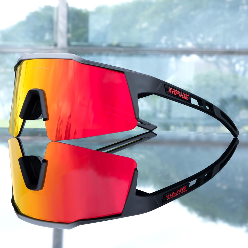 Велосипедные солнцезащитные очки Kapvoe UV400, очки для МТБ и велоспорта для мужчин и женщин, спортивные очки для улицы