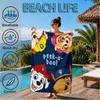 Paw Patrol: Heroic Rescue Beach Towel, Quick-drying, Easy to Care for, Suitable for Both Fitness and Beach Vacations,Sports Essential