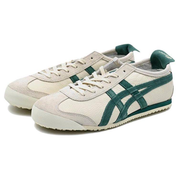 ONITSUKA TIGER Кроссовки унисекс Mexico 66 Бело-зеленые 1183C076-250