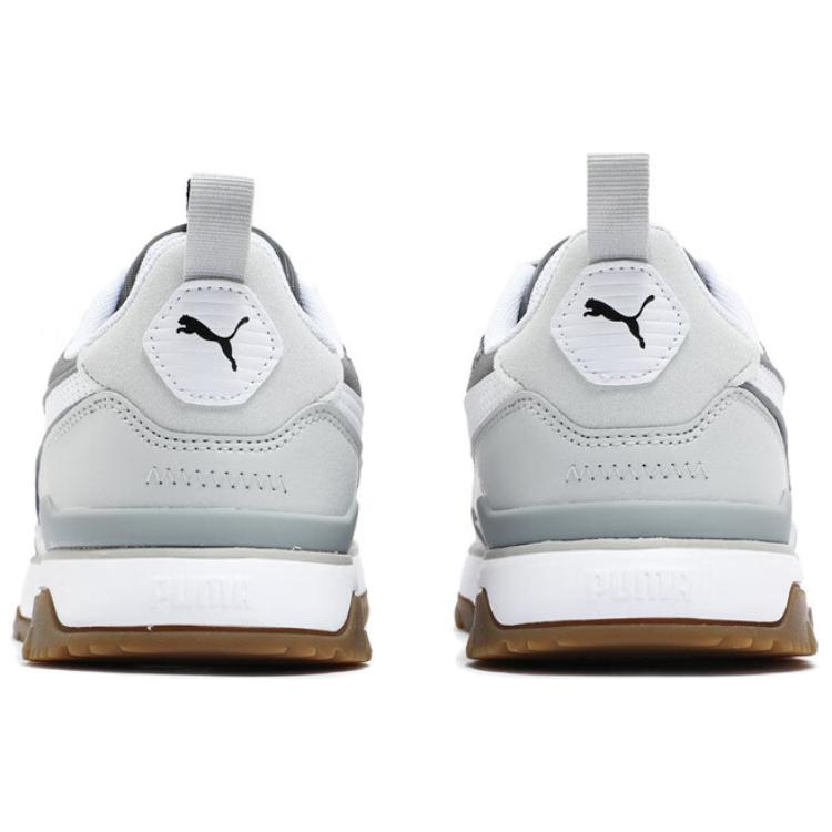 Puma R78 Удобные Дышащие Низкие Кроссовки для Повседневной Носки Унисекс Кроссовки Светло-Серый 380728-16