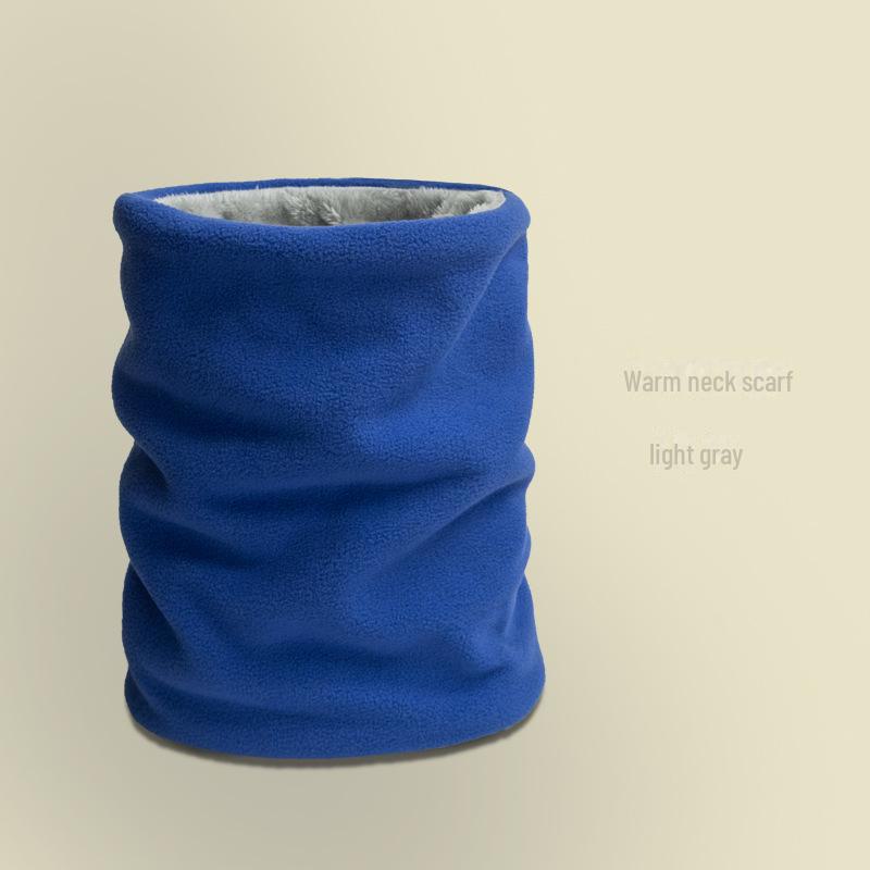 Winter Cycling Windproof Hat and Mask with Velvet Earmuffs