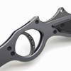 1091 Fish Grip Lightweight Aluminum Fish Grip Long Reach Gun Grip Gray (Iregui) (Stealth (Aluminum Trigger))