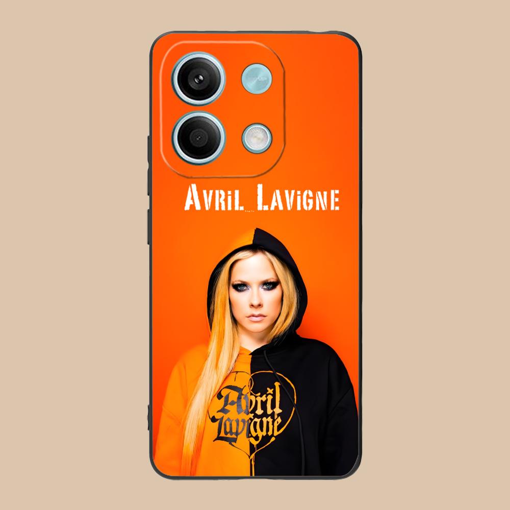 Avril Lavigne Matte TPU Mobile Phone Case for Xiaomi 15 14 13 12 Mi 11 T Ultra Lite Pro S X 5G Colorful Printing Cover