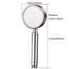 Stainless Steel Shower Head Set 304, Showering And Bathing Handheld High-pressure Shower Head Set For Home Use, Bathroom Accesso