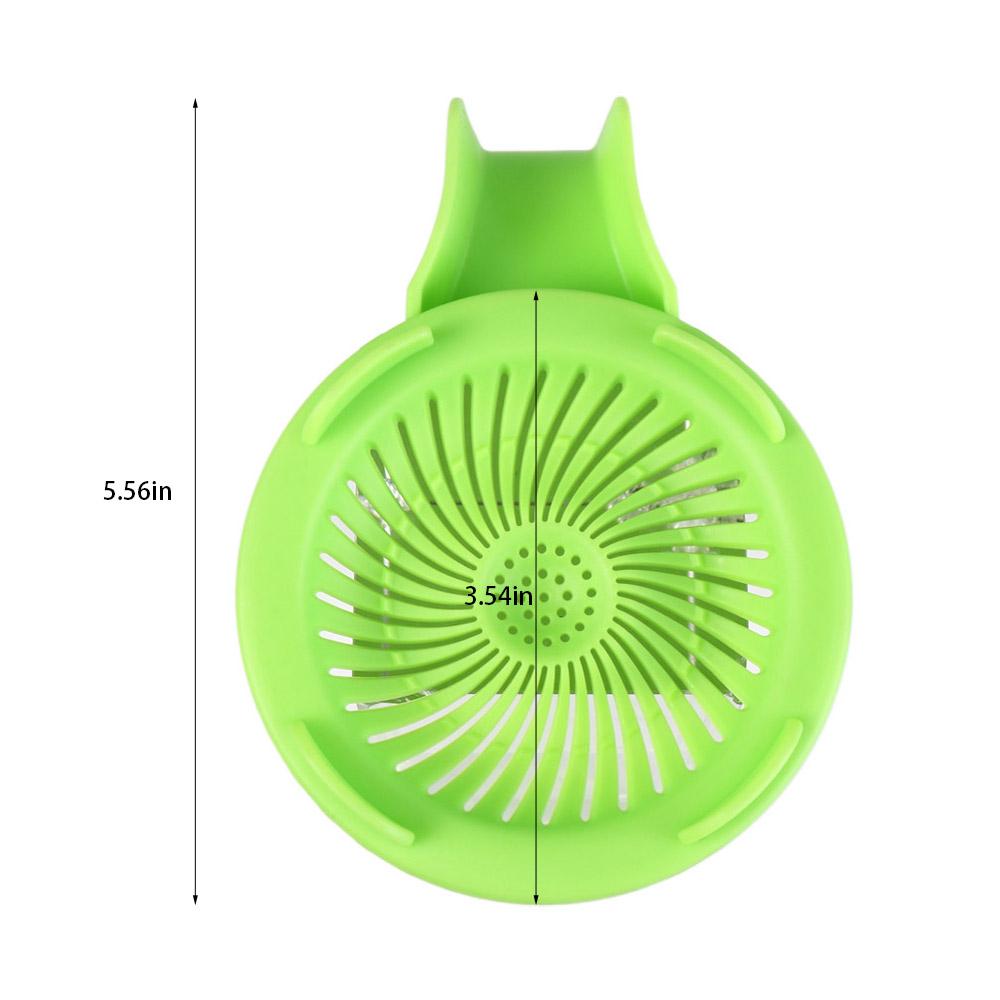Green Sprouting lids Plastic Strainer Lid Food Grade Mason Jar Lid Growing Seed Crop