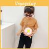 Daisy Round Fashion Kids Shoulder Bag Super Cute Girl Crossbody Bag Daily Style