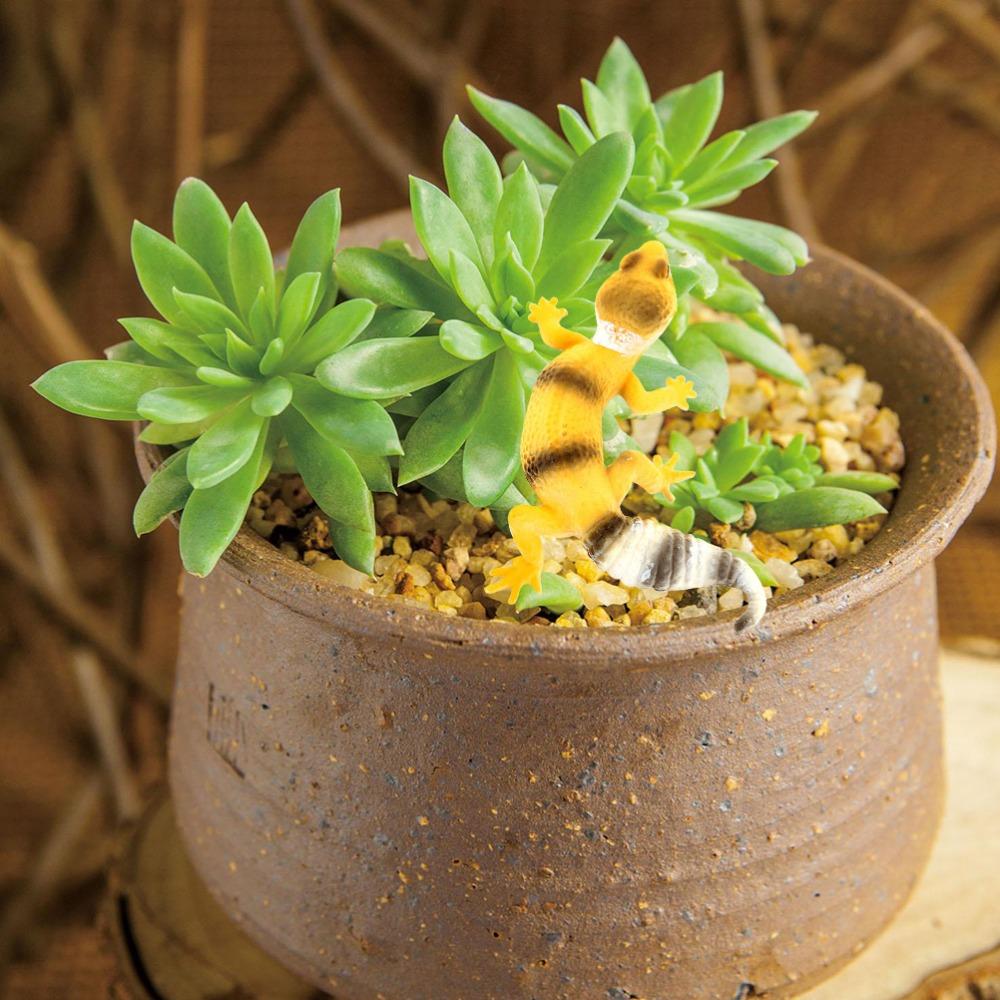 Animal Figurines Simulation Lizard Figures Cognition Toys Gecko Figurine Toy  Children Gift