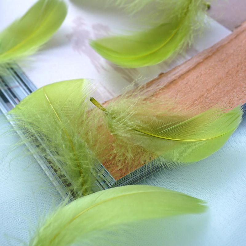 Natural Goose Feathers Plumes 4-8cm 8-12cm Swan Feather Plume for Home Decoration Craft DIY Wedding Jewelry Accessories 100pc