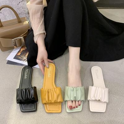 Плоские тапочки женские модные повседневные тапочки праздничная повседневная пляжная обувь