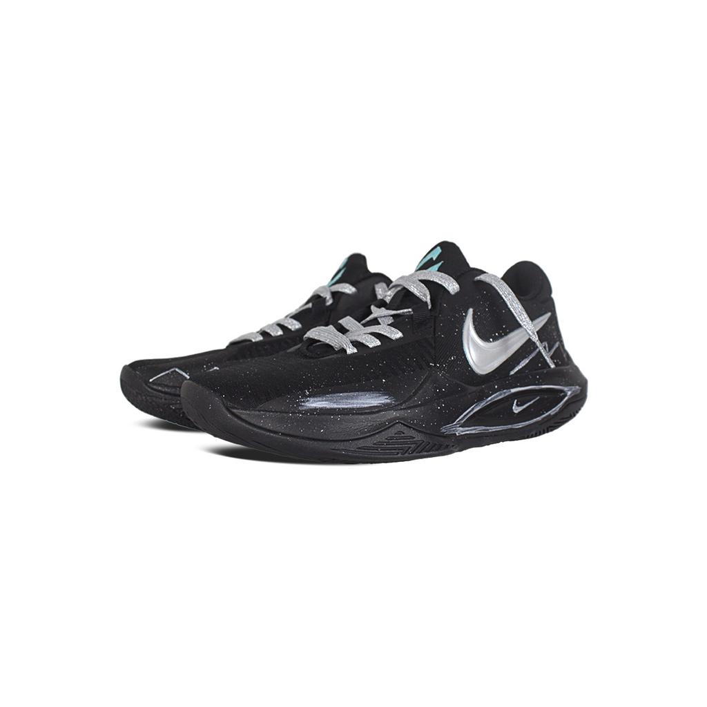 Nike Precision 6 Night Attacker Grip Abrasion Resistant Low top Basketball Shoes Men's IO7605-040(Team2135-)