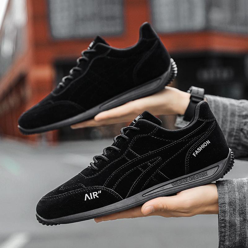 2024 весна новые мужские туфли спортивные повседневные мужские туфли модные универсальные мягкие подошвы дышащие беговые трендовые туфли мужские