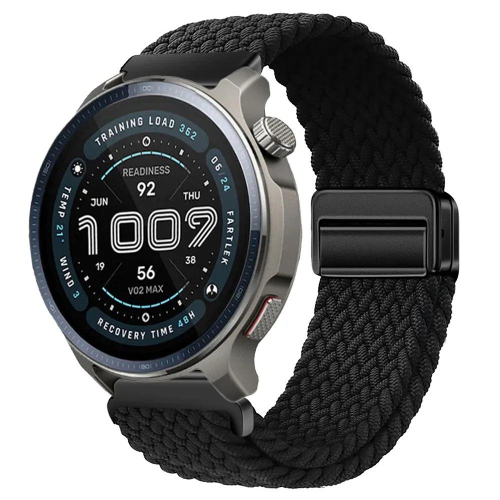22 мм 20 мм Нейлоновый ремешок для Amazfit Balance 2 1 Спортивный браслет для Amazfit Helio/Active 2/Bip 6 5/GTR4 3/GTS 4 mini 3 Аксессуары