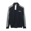 Неиспользованная спортивная куртка adidas M черная хлопок Мужская Б/у