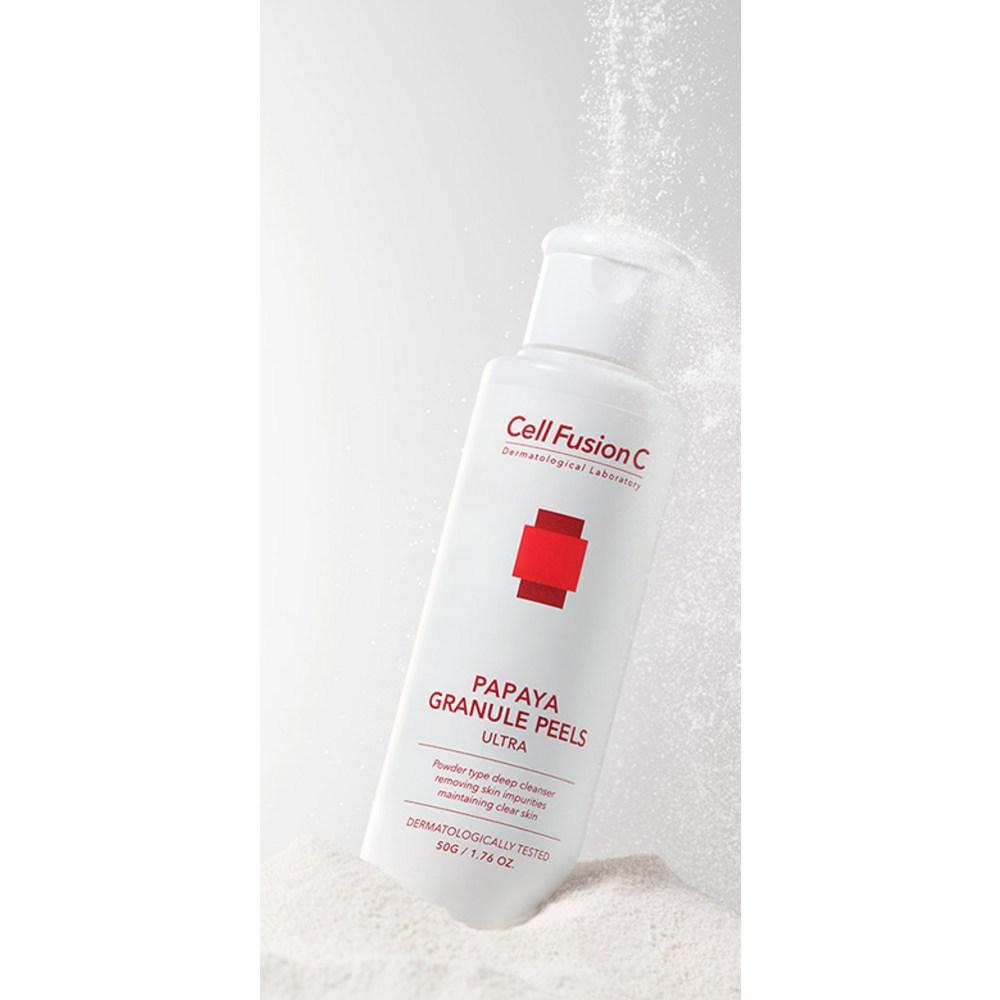 Cellfusion C Papaya Granule Peels Ultra Cleansing Powder, 50 г, 3 упаковки