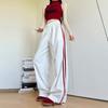 Striped Sweatpants Women's New Spring and Summer Loose Straight Sweatpants Mopping the Floor and Showing Thin Narrow Wide-leg Pants