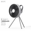 10000mAh Rechargeable Camping Fan with Night Light Nature Hike Usb Fan  Remote Control Wireless Ceiling Fan Circulator Camping