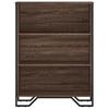 Bookshelf Brown Oak Look 80 x 31 x 106 cm Engineered Wood